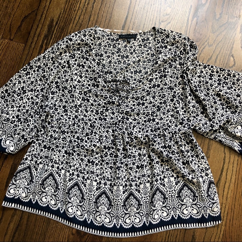 Sanctuary boho Easy peasant blouse